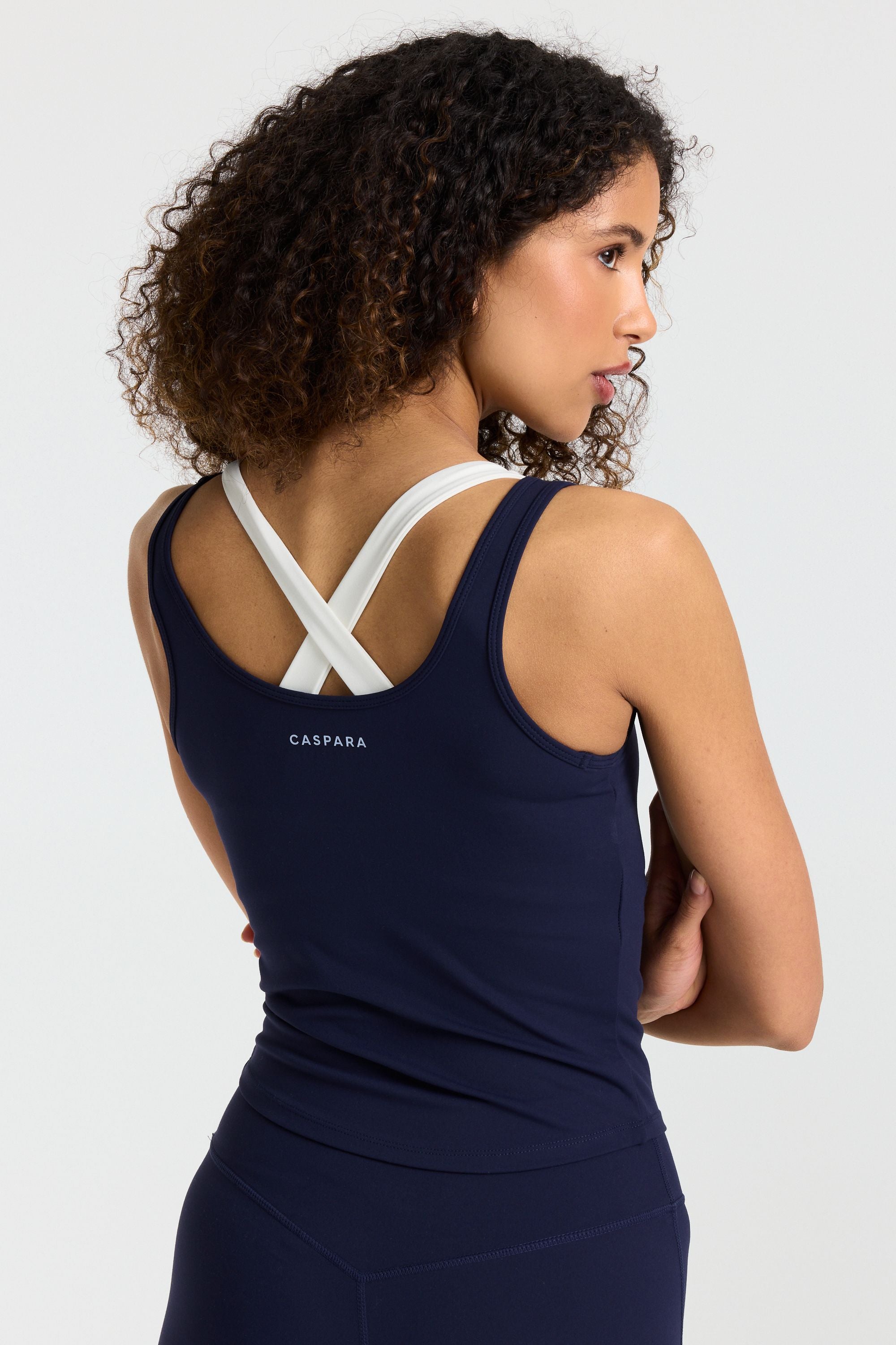 Cloudform® Square Neck Top - Navy